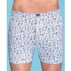 Berrak %100 Pamuk Desenli Asorti Penye Erkek Boxer