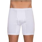 Berrak 1055 Erkek Paçalı Külot, Beyaz, 6'lı Set