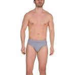 Berrak 1056 Erkek Slip Külot 3 Adet - Gri