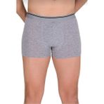 Berrak 1097 Likralı 3'lü Gri Erkek Boxer