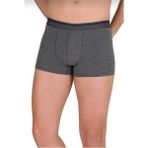 Berrak 1097 Likralı Düz 6'lı Füme Erkek Boxer