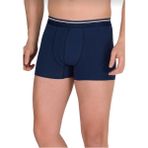 Berrak 1097 Likralı Düz Tekli Lacivert Erkek Boxer
