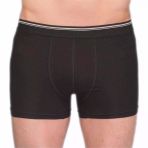 Berrak 1097 Likralı Esnek 3'lü Siyah Erkek Boxer