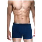 Berrak 1097 Likralı Pamuklu 6'lı Lacivert Erkek Boxer