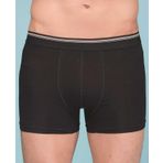 Berrak 1097 Likralı Penye Siyah Erkek Boxer