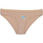 Berrak 11554 Bayan Bambu Külot Slip - Açık Krem
