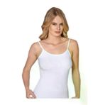 Berrak 12 Adet Beyaz Renk Ip Askılı Atlet T3tw3s18