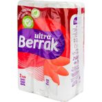 Berrak 12 Rulo Kağıt Havlu Ultra Emici 2 Katlı Paket Mutfak ve Temizlik Kullanımı İçin