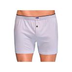 Berrak 2 Adet Berrak 1099 Düğmeli Erkek Boxer %100 Pamuk Penye Boxer Abani Classic - 5XL - Gri