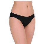 Berrak 2056 Likralı 6'lı Slip Siyah Kadın Külot