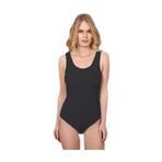 Berrak 2084 Siyah Kadın Çıtçıtlı Body