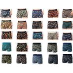 Berrak 4431 3'lü Dijital Baskı Erkek Boxer - Karışık