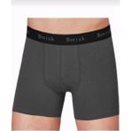 Berrak 4476 Modal 3'lü Füme Erkek Boxer