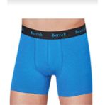 Berrak 4476 Modal 3'lü Mavi Erkek Boxer
