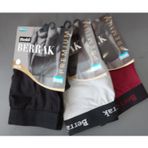 Berrak 4476 Modal Likralı 3'lü Çok Renkli Erkek Boxer