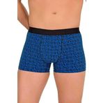 Berrak 4480 (Battal) Likralı Desenli Erkek Boxer Karışık Renk 3XL