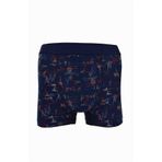 Berrak 4480 Desenli Likralı Penye Erkek 3'lü Boxer