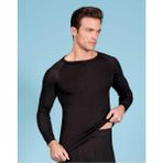 Berrak 757 Uzun Kol Termal 2 Adet 3 XL Siyah Erkek Body