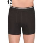 Berrak ELF568BER109712 Siyah 12'Li Erkek Boxer