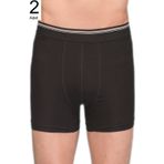 Berrak ELF568BER10972 2'li Siyah Erkek Boxer
