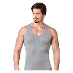 Berrak Erkek Atlet, Gri, L Beden,%70 Polyester%30 Pamuk, Regular Kalıp, 4'lü Set