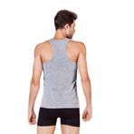 Berrak Erkek Atlet, Gri, Lycra Süprem, 2'li Paket, S Beden