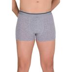 Berrak Erkek Boxer, Gri,%95 Pamuk%5 Elastan, XL Beden, 6'lı Paket