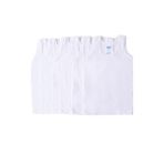 Berrak Erkek Çocuk Atlet, 6'lı Set, Beyaz, 11-12 Yaş