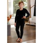 Berrak Erkek Çocuk Termal Alt Üst Takım 5 Li Takım - Siyah - 7 - 8 Yaş