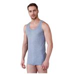 Berrak Erkek Gri Klasik Pamuklu Atlet, 3XL, 6'lı Set