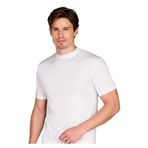 Berrak Erkek Kısa Kol Bisiklet Yaka T-Shirt, Beyaz, 51 Beden, 2 Adet
