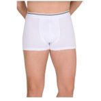 Berrak Erkek Likralı Düz Boxer, Beyaz, XL Beden, 3 Adet