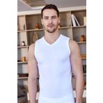 Berrak Erkek Ribana Kolsuz V Yaka Body 3'Lü Paket