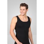 Berrak Erkek Siyah Ribana Atlet, 2XL Beden