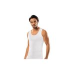 Berrak Erkek%100 Penye Atlet, 6 Adet Set, Beyaz, 3XL Beden