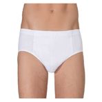 Berrak İç Giyim Erkek Pamuklu Slip Külot 6 Lı Paket XL Beyaz