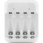 Berry Store 4lü Ledli Aa Standart Kalem Pil ve Aaa Ince Kalem Pil Şarjlı Ni-Mh/ni-Cd Pil Hızlı Şarj Cihazı Aleti