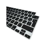 Berry Store Siyah MacBook Air 13,6 Inç Farsça Klavye Koruyucu Persian Harf Baskılı A2681 M2 Air 15,3 Pro 14 16