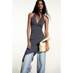 Bershka Asimetrik mini elbise
