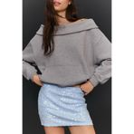 Bershka Dantel pullu mini etek