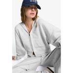 Bershka Fermuarlı Oversize Kapüşonlu Sweatshirt