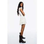 Bershka Fırfırlı mini elbise
