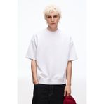 Bershka Kısa kollu fitilli sweatshirt