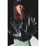 Bershka Kısa suni deri trençkot ceket