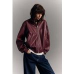 Bershka Suni deri oversize ceket