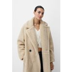 Bershka Suni yünlü uzun mont