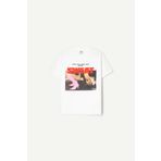 Bershka Sweat Charli xcx & Troye Sivan baskılı ve kısa kollu t-shirt