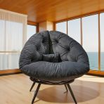 Berta Concept Urban Chic Füme Berjer Koltuk – Modern Ve Şık Tekli Okuma Koltuğu | Ergonomik Tay Tüyü Tasarım