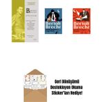 Bertolt Brecht - Bütün Oyunları 2 (Ciltli) + Efendi Puntila ve Uşağı Matti + Gecede Trampet Sesleri + Okuma Sticker'ları - 2114.1000000000004