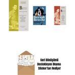 Bertolt Brecht - Bütün Oyunları 2 + Efendi Puntila ve Uşağı Matti + Bertolt Brecht - Bütün Oyunları 1 + Okuma Sticker'ları - 2290.9500000000003